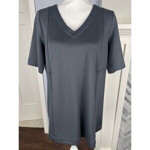J. JIll Pure Jill Double Knit Seamed Tunic, Greystone, Women's Size Small